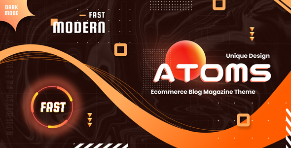 Atoms Preview Wordpress Theme - Rating, Reviews, Preview, Demo & Download