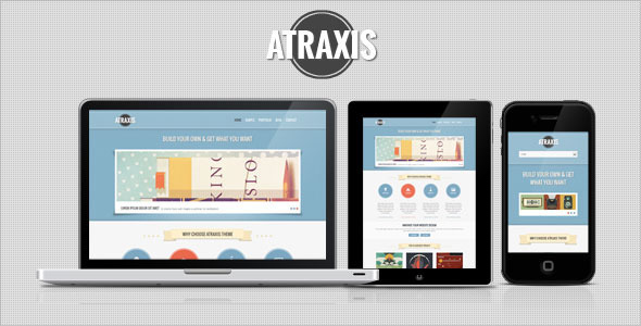 Atraxis Preview Wordpress Theme - Rating, Reviews, Preview, Demo & Download
