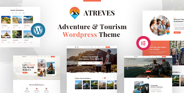 Atreves Preview Wordpress Theme - Rating, Reviews, Preview, Demo & Download