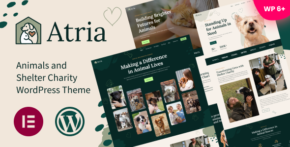 Atria Preview Wordpress Theme - Rating, Reviews, Preview, Demo & Download