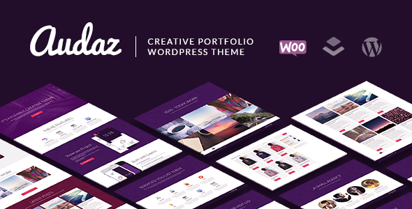 Audaz Creative Preview Wordpress Theme - Rating, Reviews, Preview, Demo & Download