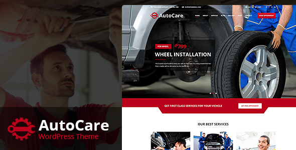 Auto Care Preview Wordpress Theme - Rating, Reviews, Preview, Demo & Download
