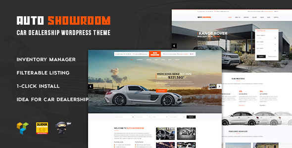 Auto Showroom Preview Wordpress Theme - Rating, Reviews, Preview, Demo & Download
