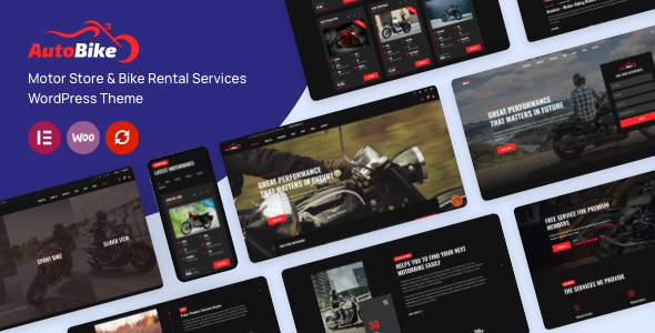 Autobike Preview Wordpress Theme - Rating, Reviews, Preview, Demo & Download