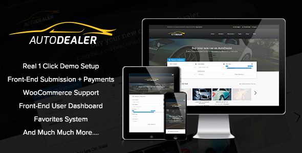 AutoDealer Preview Wordpress Theme - Rating, Reviews, Preview, Demo & Download
