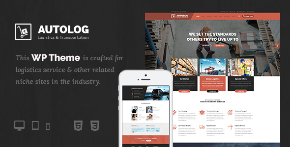 Autolog Preview Wordpress Theme - Rating, Reviews, Preview, Demo & Download