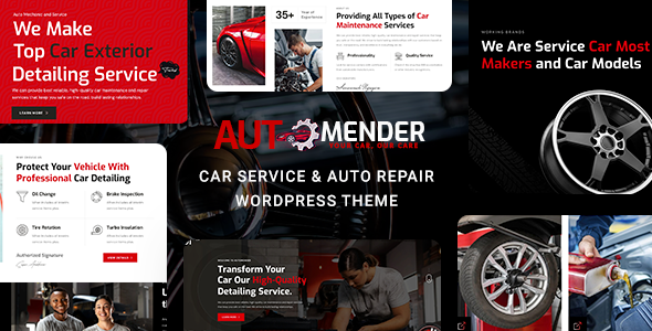 Automender Preview Wordpress Theme - Rating, Reviews, Preview, Demo & Download