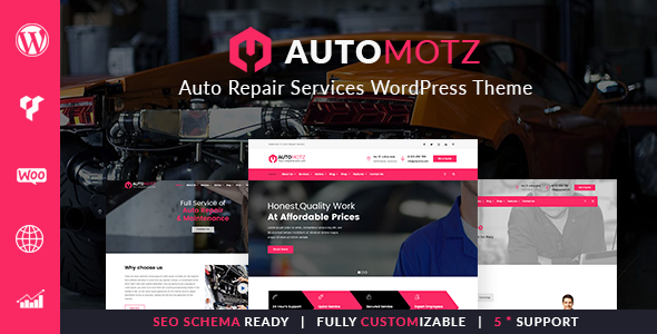 Automotz Preview Wordpress Theme - Rating, Reviews, Preview, Demo & Download