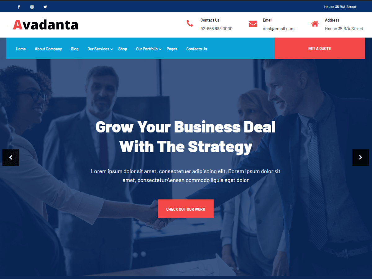 Avadanta Deal Preview Wordpress Theme - Rating, Reviews, Preview, Demo & Download