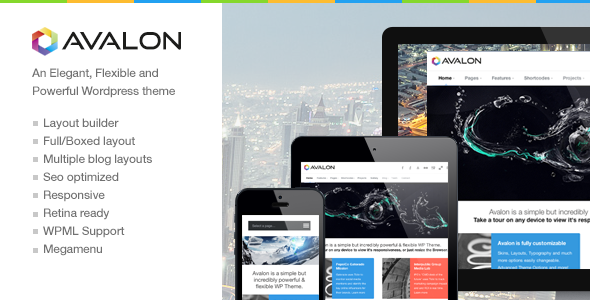 Avalon Preview Wordpress Theme - Rating, Reviews, Preview, Demo & Download