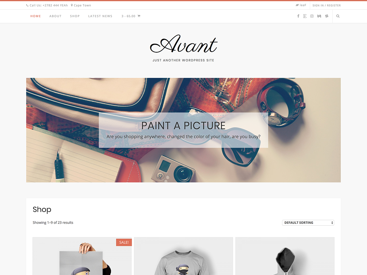 Avant Preview Wordpress Theme - Rating, Reviews, Preview, Demo & Download