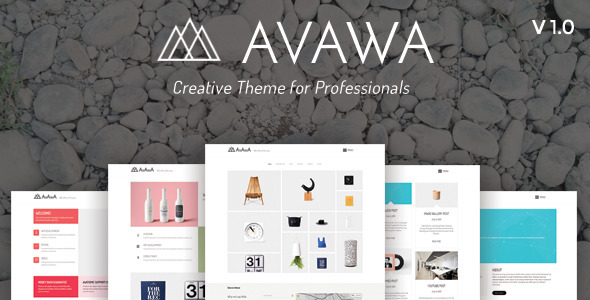 Avawa Preview Wordpress Theme - Rating, Reviews, Preview, Demo & Download