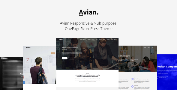 Avian Preview Wordpress Theme - Rating, Reviews, Preview, Demo & Download