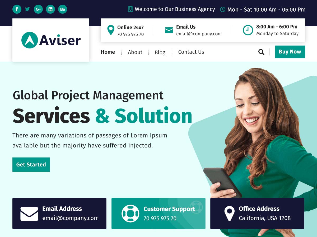 Aviser Preview Wordpress Theme - Rating, Reviews, Preview, Demo & Download