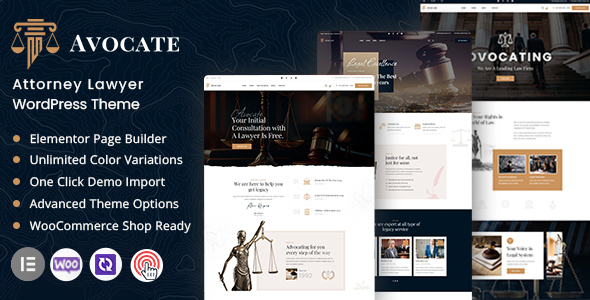 Avocate Preview Wordpress Theme - Rating, Reviews, Preview, Demo & Download