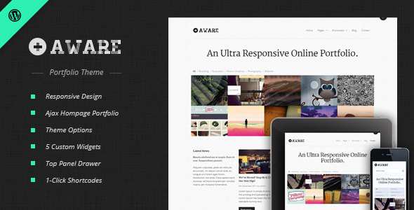 Aware Preview Wordpress Theme - Rating, Reviews, Preview, Demo & Download