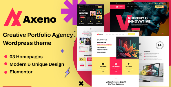 Axeno Preview Wordpress Theme - Rating, Reviews, Preview, Demo & Download