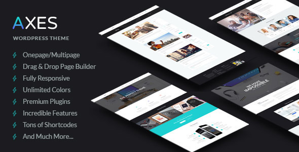 Axes Preview Wordpress Theme - Rating, Reviews, Preview, Demo & Download