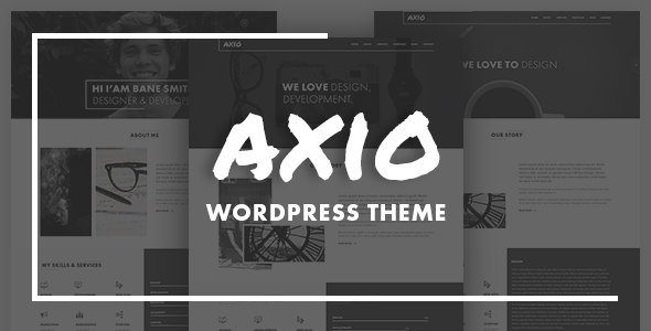 AXIO Preview Wordpress Theme - Rating, Reviews, Preview, Demo & Download