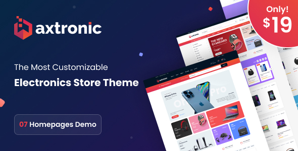 Axtronic Preview Wordpress Theme - Rating, Reviews, Preview, Demo & Download