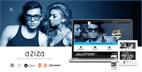 Aziza Preview Wordpress Theme - Rating, Reviews, Preview, Demo & Download