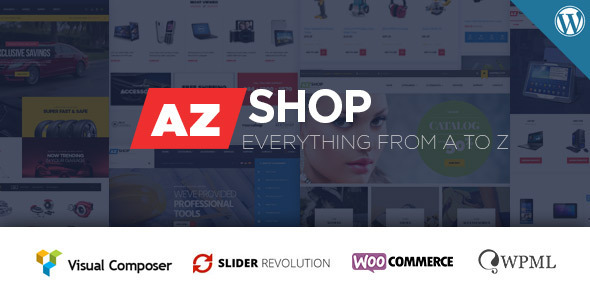AzShop Preview Wordpress Theme - Rating, Reviews, Preview, Demo & Download