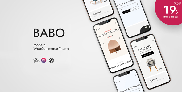 Babo Preview Wordpress Theme - Rating, Reviews, Preview, Demo & Download