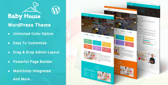 Baby House Preview Wordpress Theme - Rating, Reviews, Preview, Demo & Download