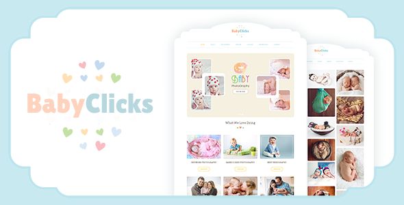 Baby Photography Preview Wordpress Theme - Rating, Reviews, Preview, Demo & Download