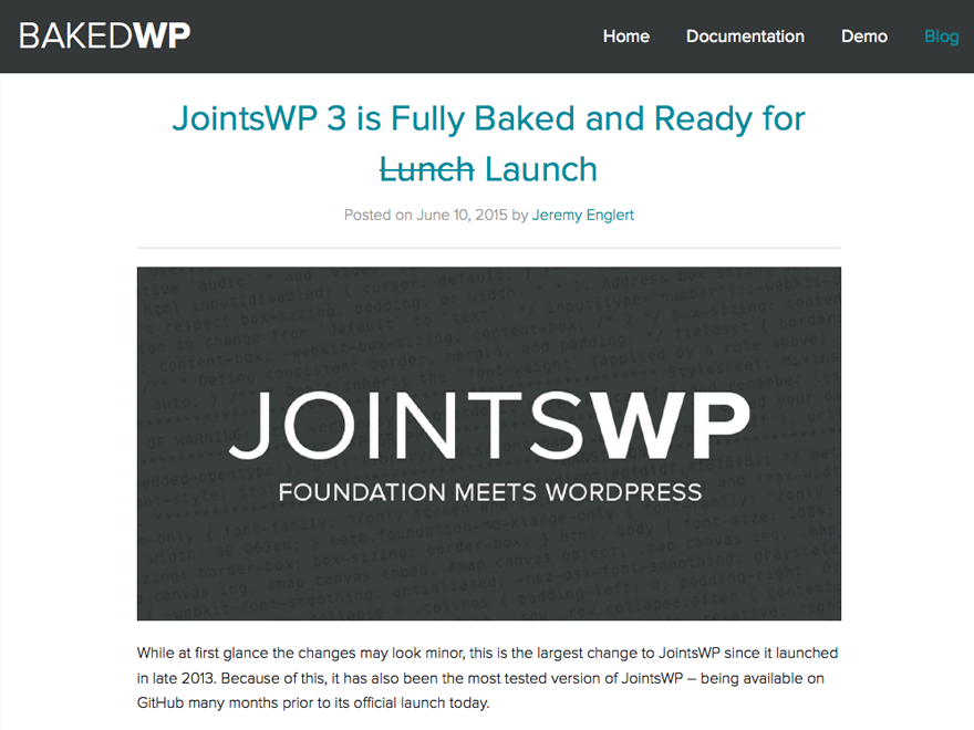BakedWP Preview Wordpress Theme - Rating, Reviews, Preview, Demo & Download