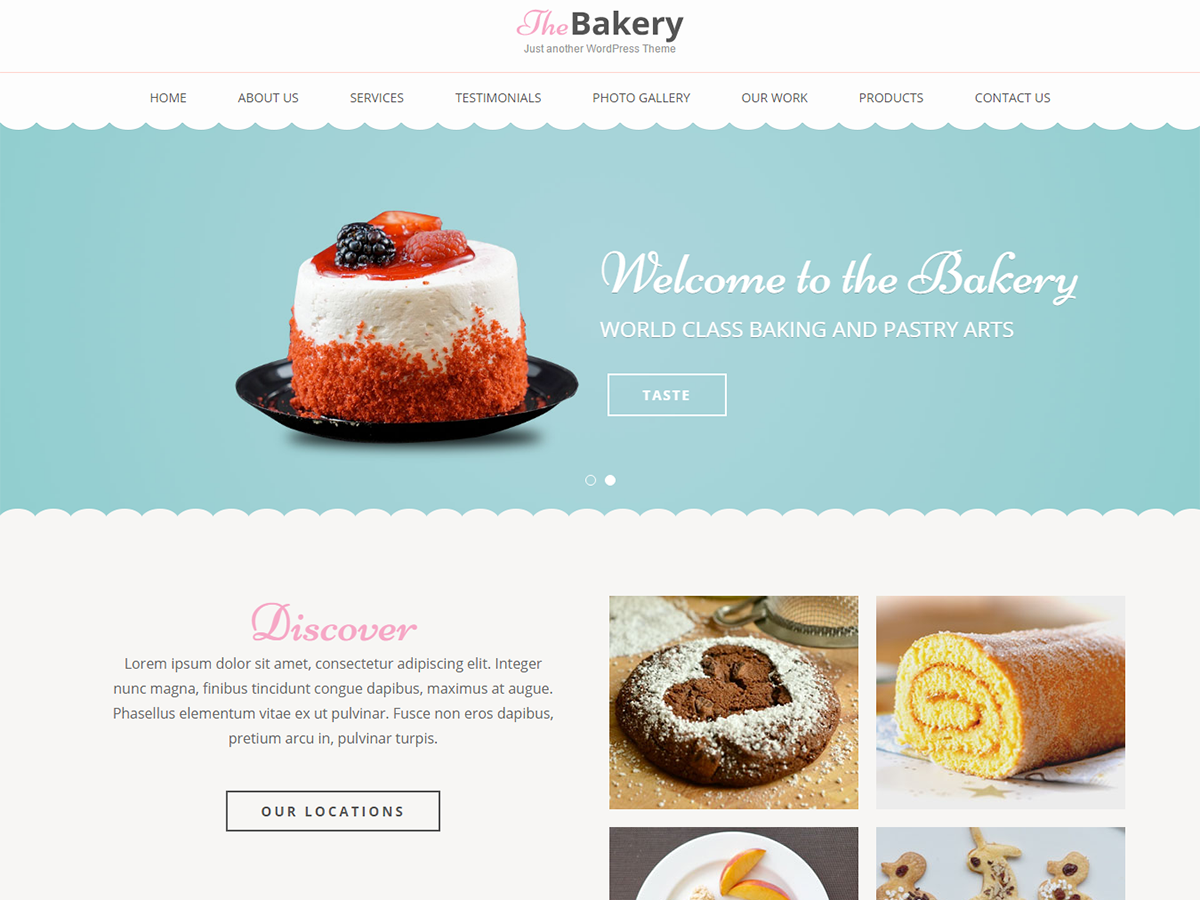 Bakes And Preview Wordpress Theme - Rating, Reviews, Preview, Demo & Download