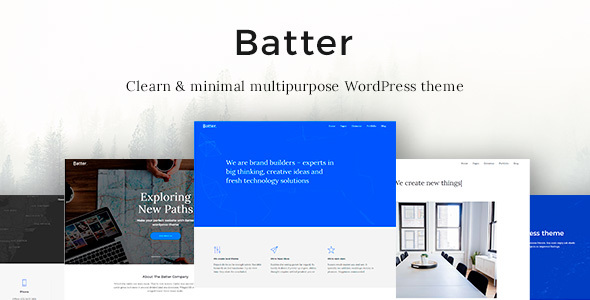 Batter Preview Wordpress Theme - Rating, Reviews, Preview, Demo & Download