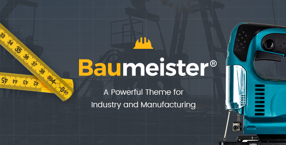 Baumeister Preview Wordpress Theme - Rating, Reviews, Preview, Demo & Download