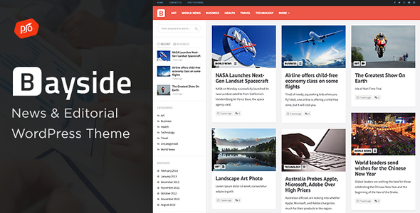 Bayside Preview Wordpress Theme - Rating, Reviews, Preview, Demo & Download