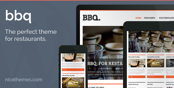 BBQ Preview Wordpress Theme - Rating, Reviews, Preview, Demo & Download