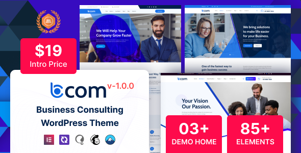 Bcom Preview Wordpress Theme - Rating, Reviews, Preview, Demo & Download