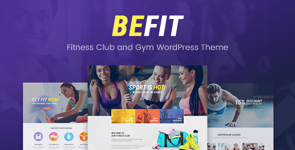 Be Fit Preview Wordpress Theme - Rating, Reviews, Preview, Demo & Download