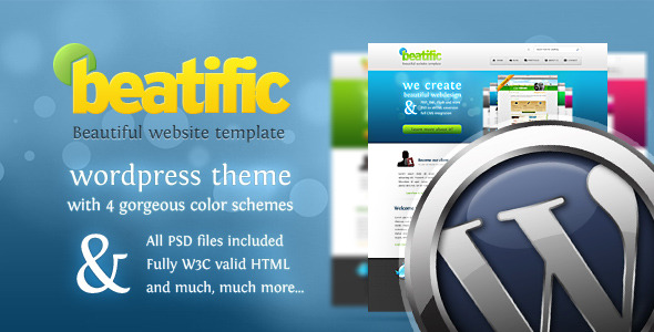 Beatific For Preview Wordpress Theme - Rating, Reviews, Preview, Demo & Download