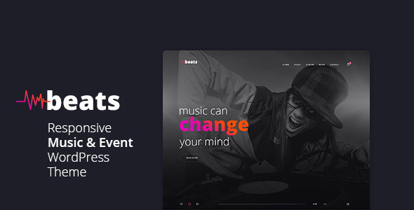 Beats Preview Wordpress Theme - Rating, Reviews, Preview, Demo & Download