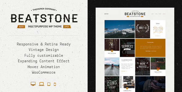 BeatStone Preview Wordpress Theme - Rating, Reviews, Preview, Demo & Download