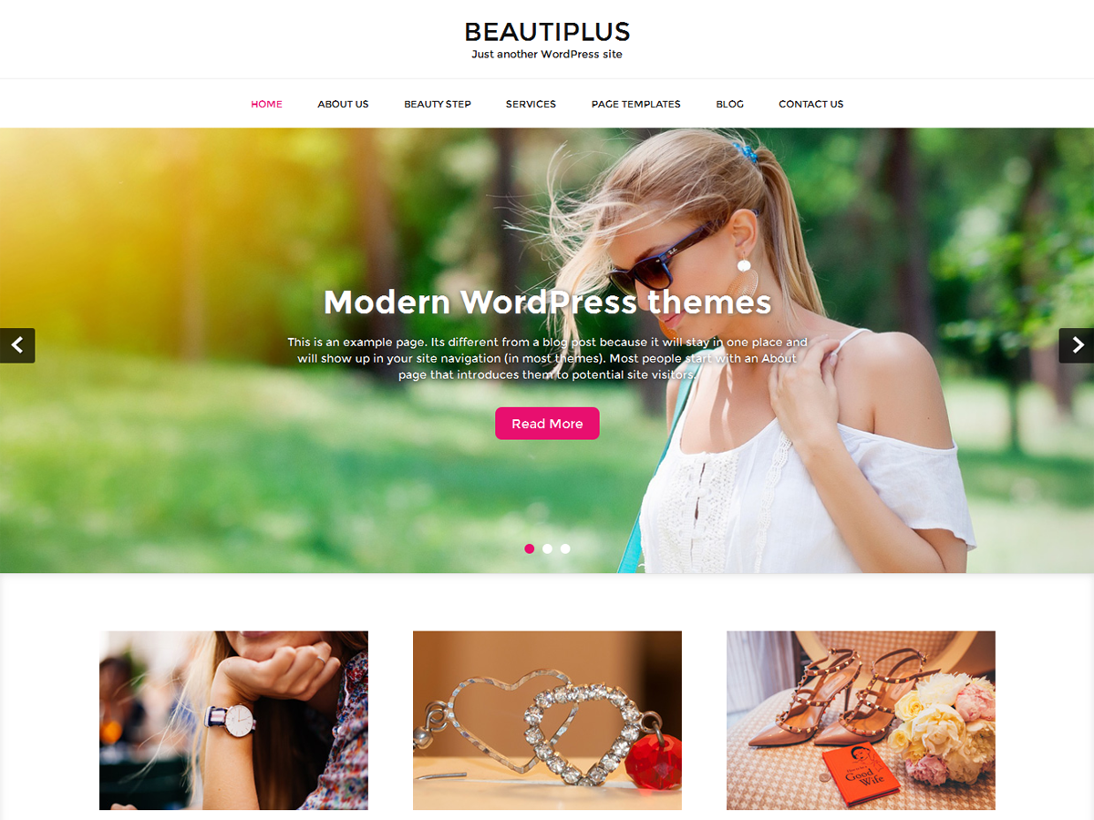 Beautiplus Preview Wordpress Theme - Rating, Reviews, Preview, Demo & Download