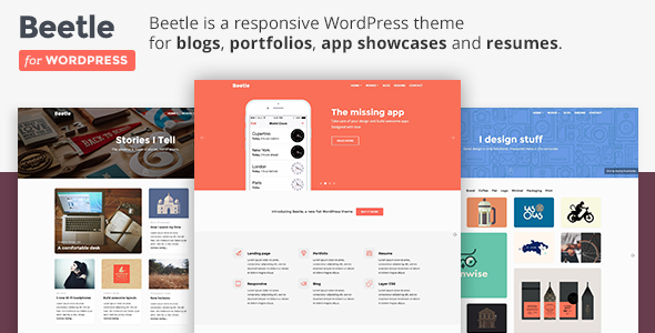 Beetle Preview Wordpress Theme - Rating, Reviews, Preview, Demo & Download