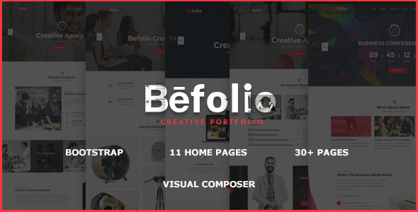Befolio Preview Wordpress Theme - Rating, Reviews, Preview, Demo & Download