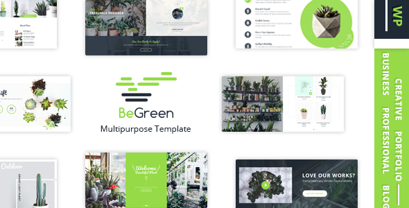 BeGreen Preview Wordpress Theme - Rating, Reviews, Preview, Demo & Download