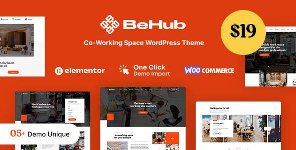 BeHub Preview Wordpress Theme - Rating, Reviews, Preview, Demo & Download