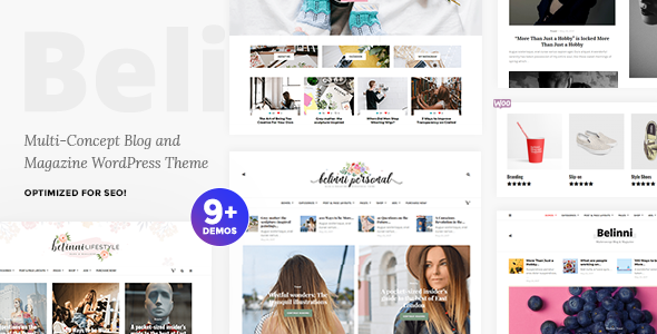 Belinni Preview Wordpress Theme - Rating, Reviews, Preview, Demo & Download