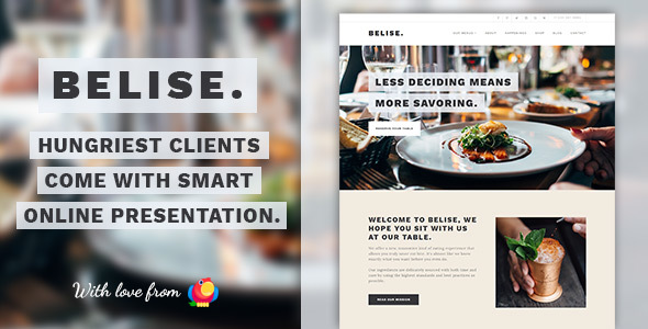 Belise Preview Wordpress Theme - Rating, Reviews, Preview, Demo & Download