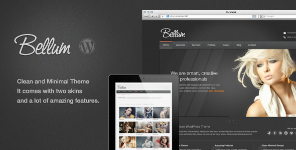 Bellum WordPress Preview Wordpress Theme - Rating, Reviews, Preview, Demo & Download