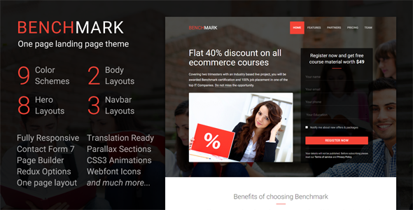 Benchmark Preview Wordpress Theme - Rating, Reviews, Preview, Demo & Download