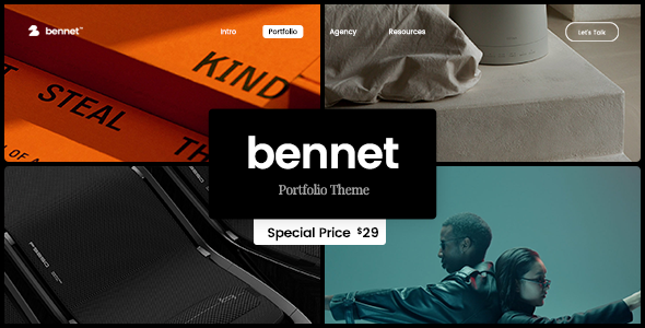 Bennet Preview Wordpress Theme - Rating, Reviews, Preview, Demo & Download